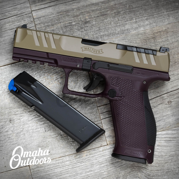 Walther PDP Full Size 4.5 PB&J Plum / FDE - Omaha Outdoors