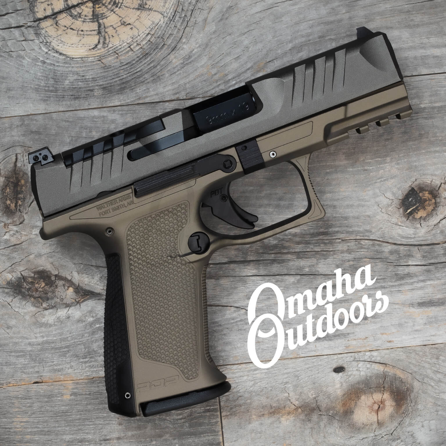 Walther PDP F Series 4 Gamma Bronze / Grey Slide - Omaha Outdoors