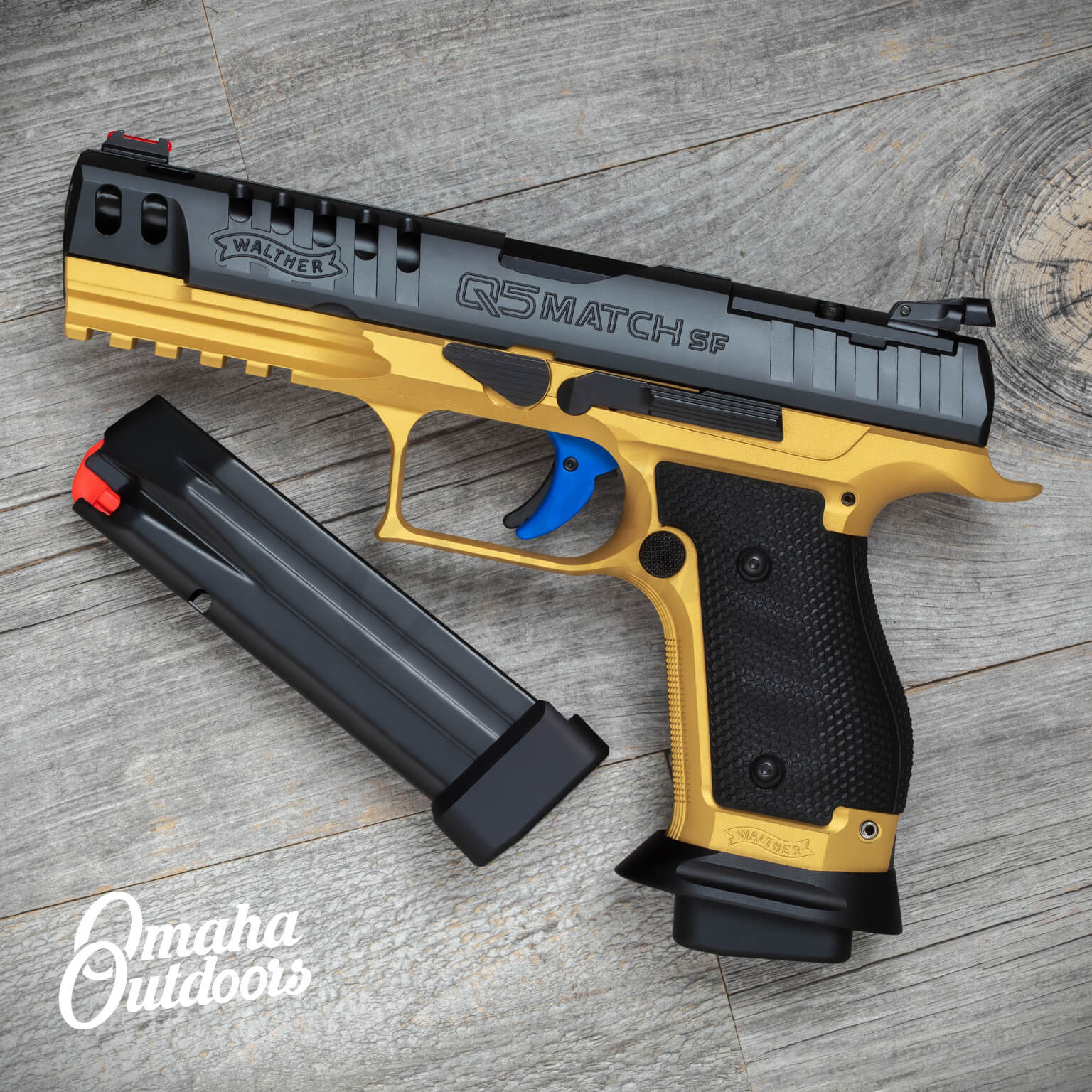 Walther Q5 Match SF Pro Gold - Omaha Outdoors