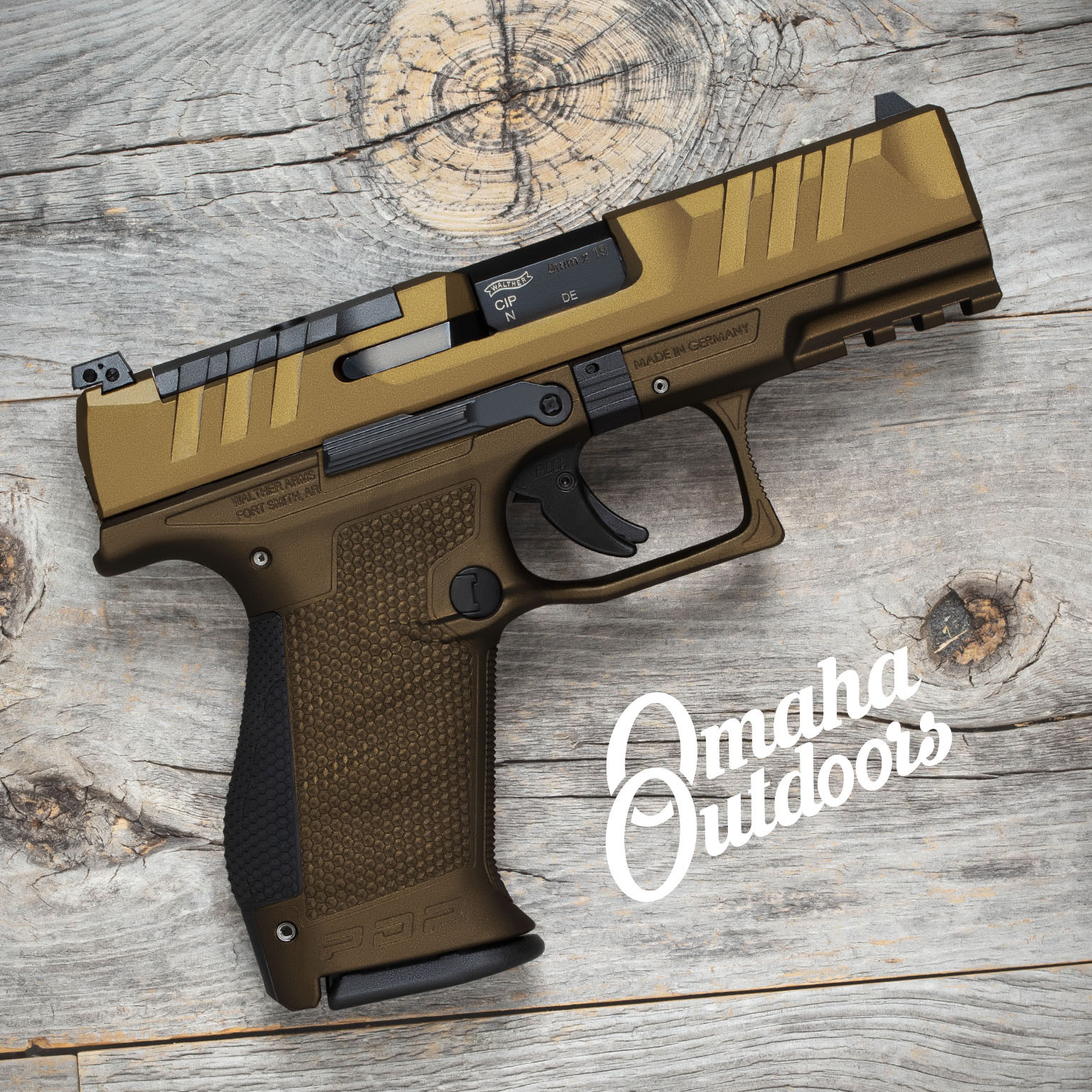 Walther PDP Compact Spartan Bronze / Burnt Bronze - Omaha Outdoors