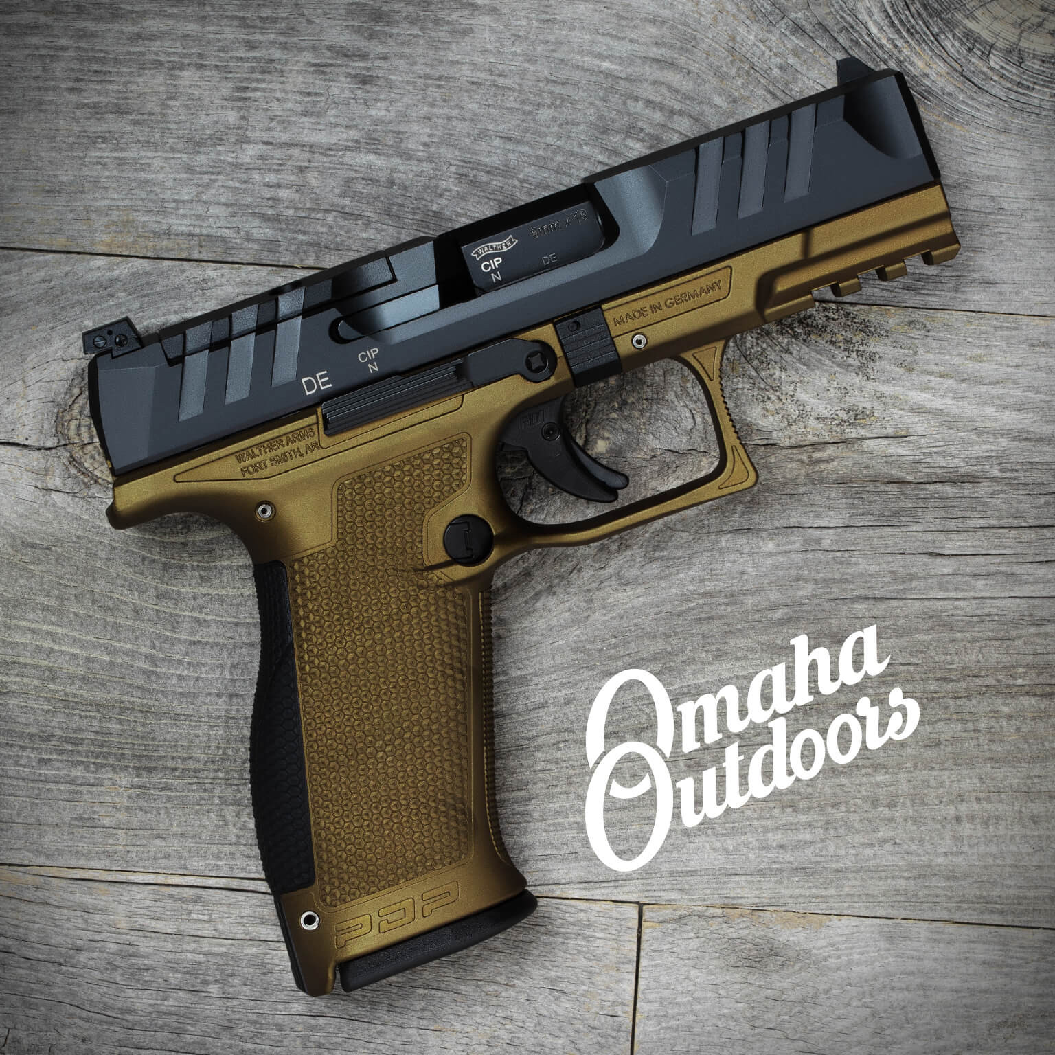 Walther PDP 4 Full Size Burnt Bronze - Omaha Outdoors