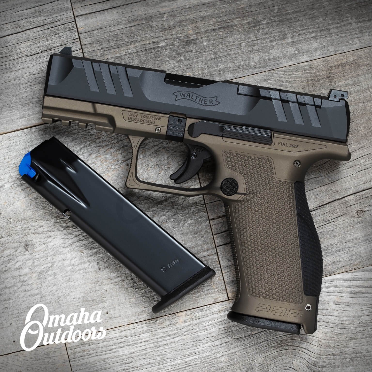 Walther PDP 4 Full Size Gamma Bronze Pistol 18 RD - In Stock