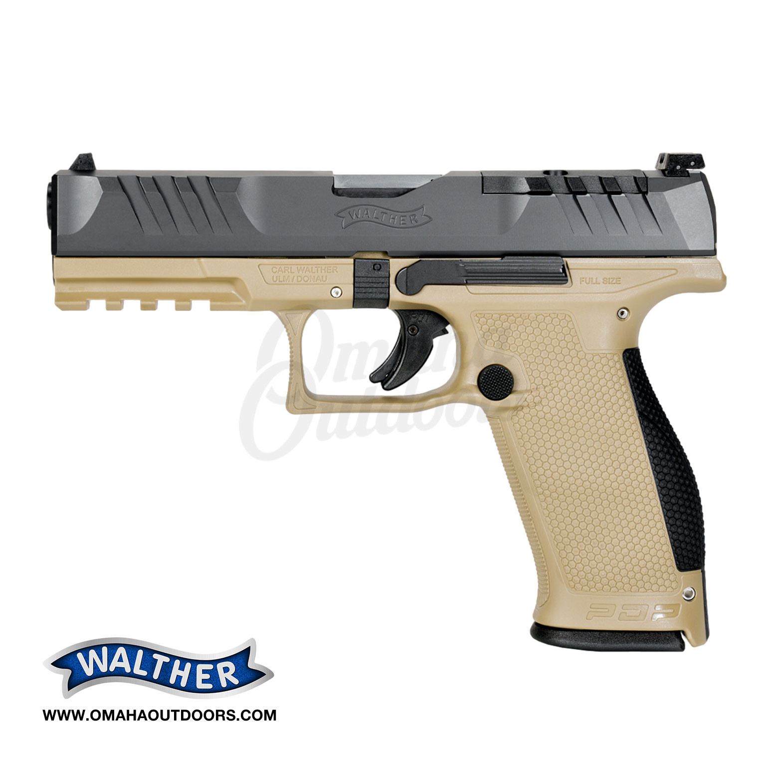 Walther PDP Full Size 4.5 Tan - Omaha Outdoors