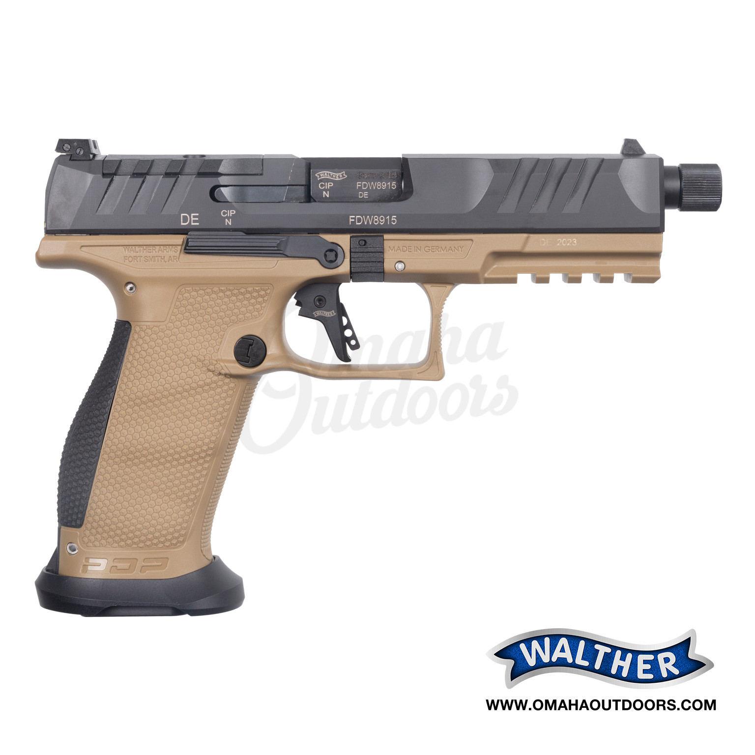 Walther PDP Pro Optics Ready FDE - Omaha Outdoors