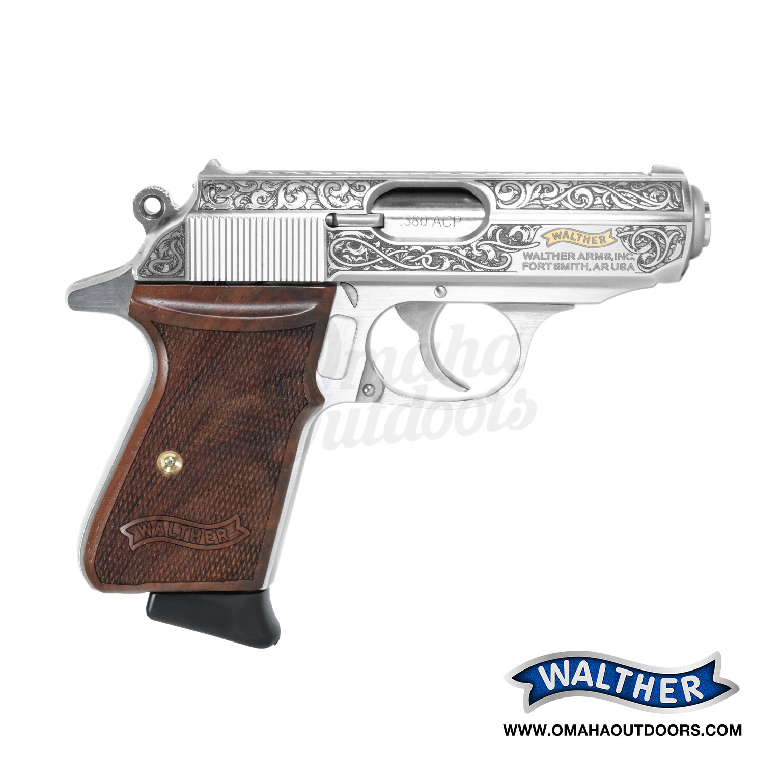 Walther PPK/S Gold Ribbon - Omaha Outdoors