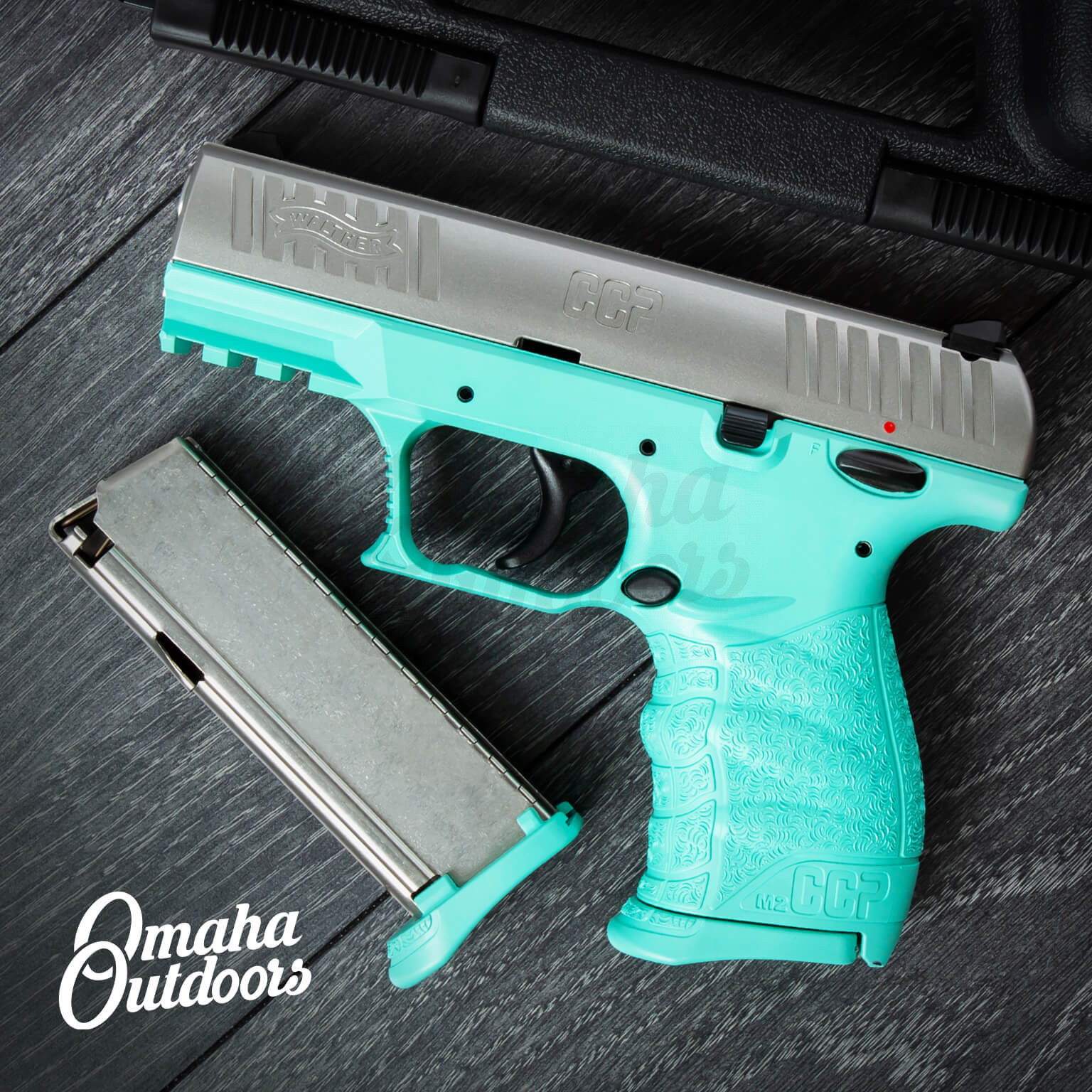 Walther Arms Ccp M2 9mm Tiffany Blue Pistol Omaha Outdoors 0651