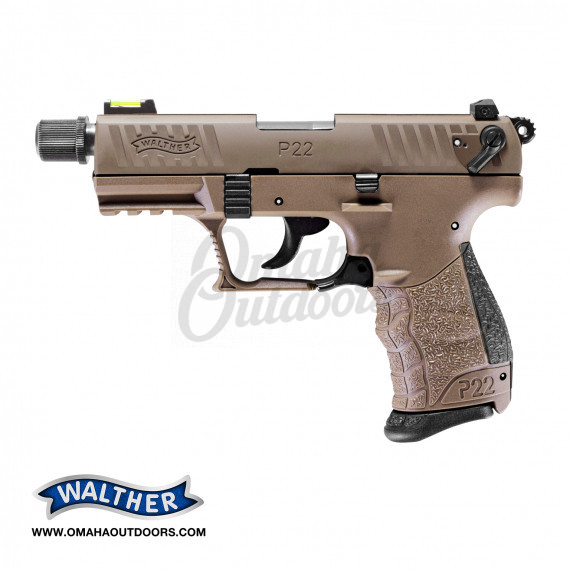 Walther P22 Q Tactical Fde Omaha Outdoors 8387