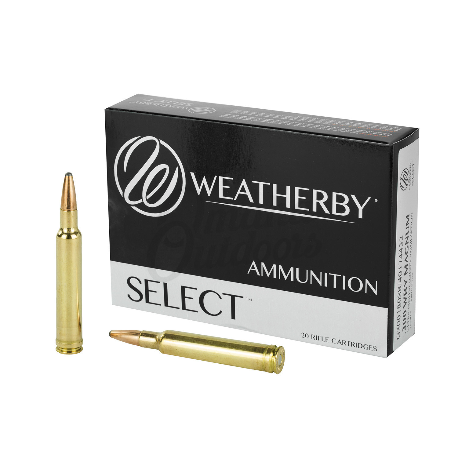 Weatherby Select 300 Wby Mag 180 Grain Norma Spitzer 20 Rounds - Omaha ...