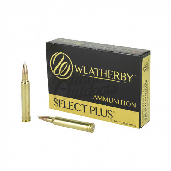 Weatherby 300 Wby Mag Ammo 180 gr Nosler AccuBond 20 Round Box - Omaha ...