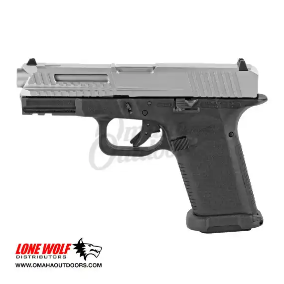 Lone Wolf LTD19 V2 Pistol 15 RD 9mm Silver Slide - Omaha Outdoors