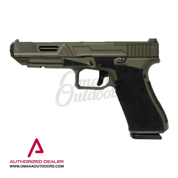 Agency Arms Mod Glock 34 Gen 5 EXA Full OD Green AOS - Omaha Outdoors