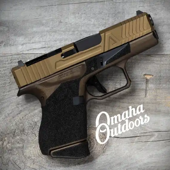 Agency Arms Mod Glock 43 Hybrid Spartan Bronze / Burnt Bronze - Omaha ...