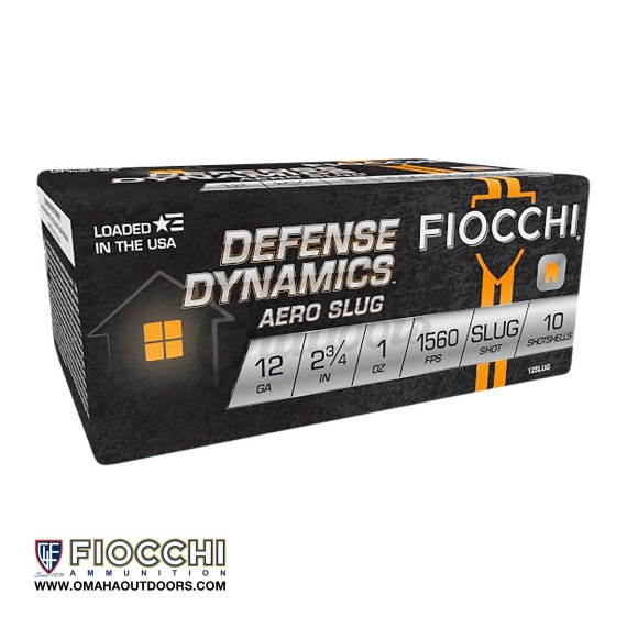 Fiocchi Aero Slug 12 Gauge 10 Rounds - Omaha Outdoors