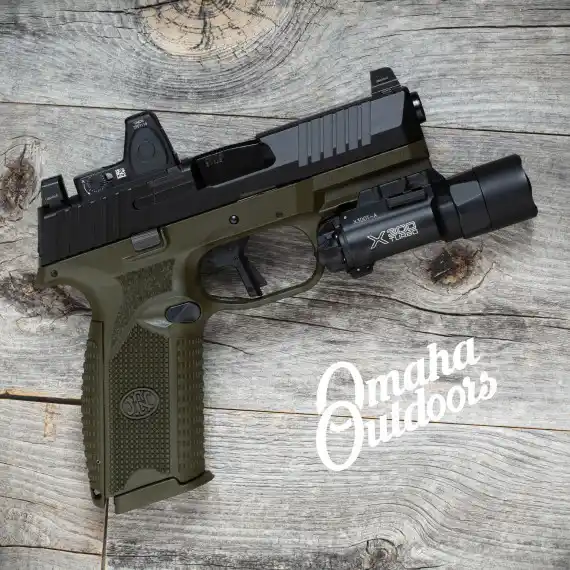 FN 509 MRD-LE OD Green with RM06 / SureFire X300 A - Omaha Outdoors