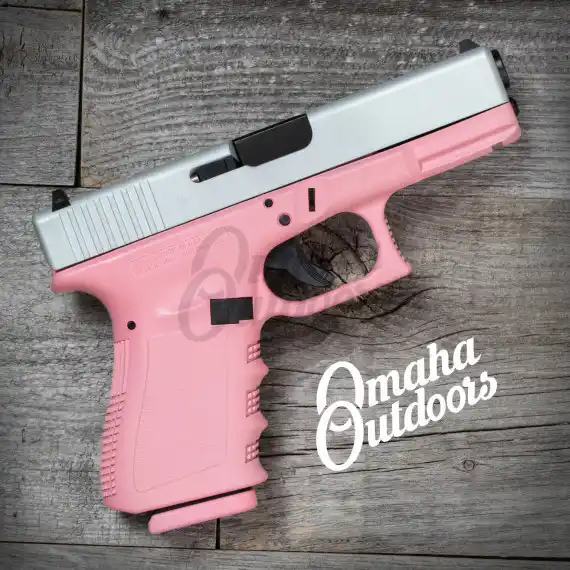 Glock 19 Gen 3 Victoria Pink / Satin Aluminum - Omaha Outdoors