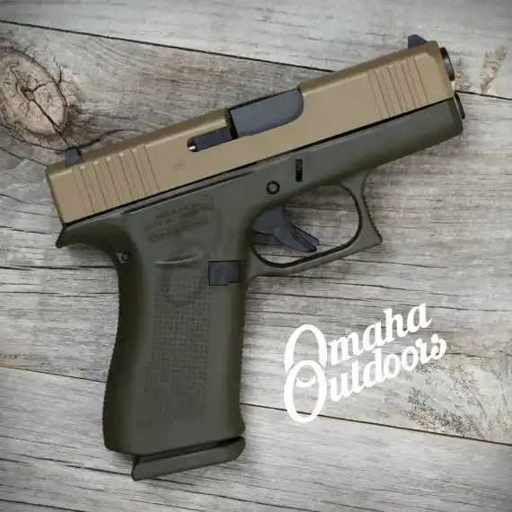 Glock 43X OD Green / FDE USA - Omaha Outdoors