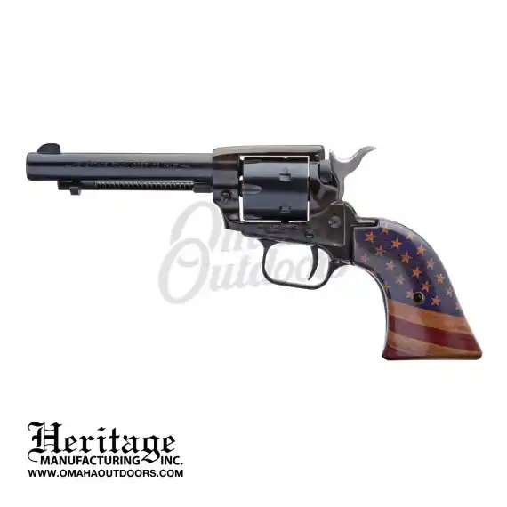 Heritage Rough Rider 22LR 4.75 Revolver American Flag - Omaha Outdoors