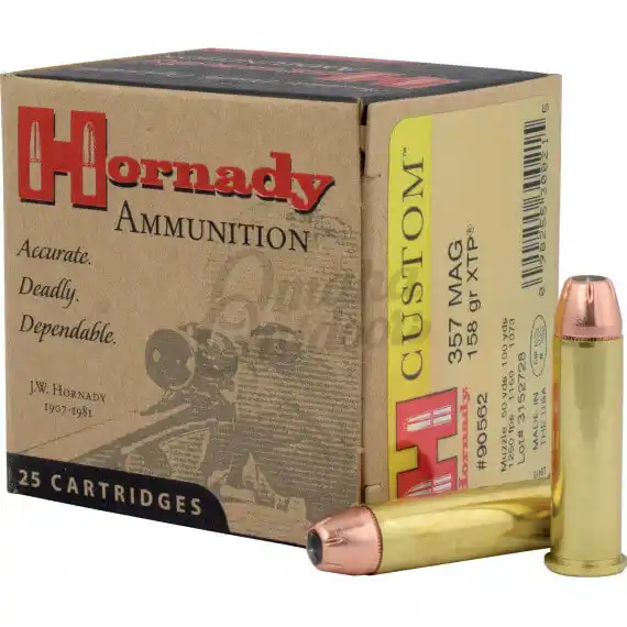 Hornady Custom 357 Mag 158 GR XTP - Omaha Outdoors