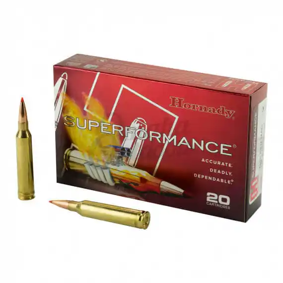 Hornady Superformance 7mm Rem Mag 139 Grain GMX 20 Round Ammo Box ...