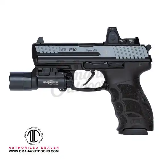 Langdon Tactical HK P30 Gray Guns LTT Trigger Job RM06 X300U-A - Omaha ...