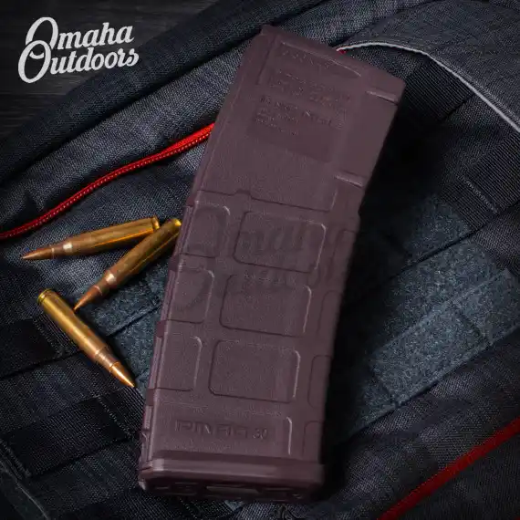 Magpul PMAG 30 AR/M4 Gen M2 MOE Plum Magazine - Omaha Outdoors