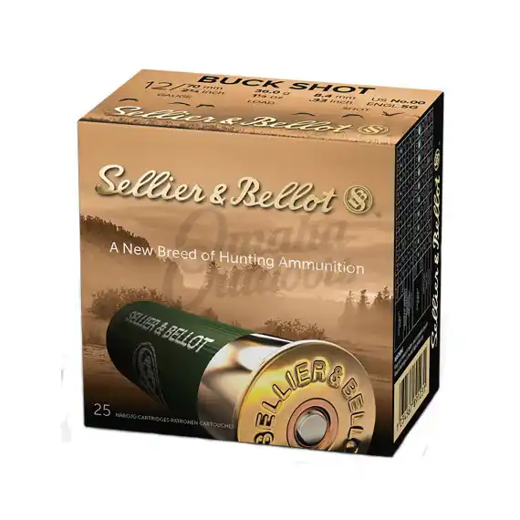 Sellier & Bellot Ammo 12 Gauge 2 3/4