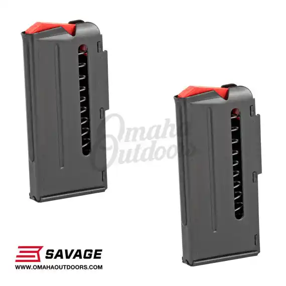 Savage 93 17 HMR 10 Round Magazine - 2 Pack - Omaha Outdoors