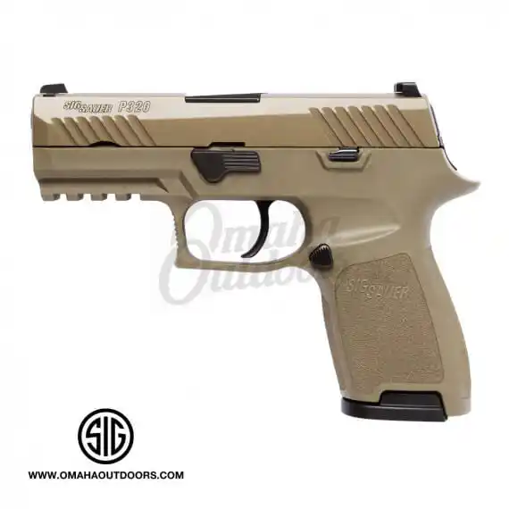 Sig Sauer P320 Compact Full FDE Pistol 9mm 15 RD Night Sights - Omaha ...