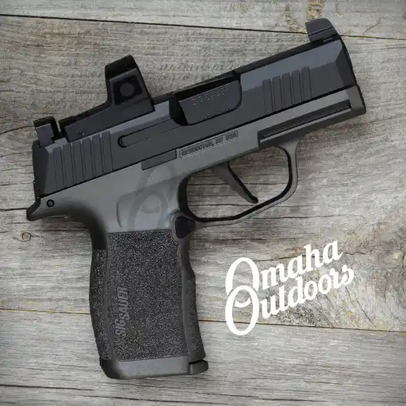 SIG P365X Disruptive Grey Vuurwapen Mag Release Romeo Zero Elite ...