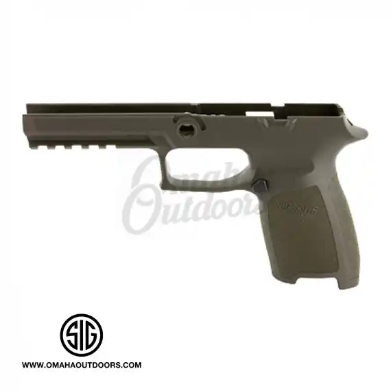 SIG P320 Full Size Grip Module OD Green Large - Omaha Outdoors