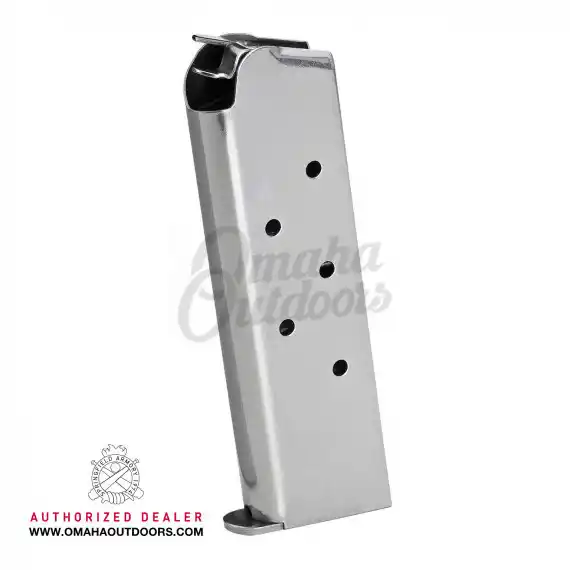 Springfield 1911 Compact 45 ACP 6 Round Stainless Magazine - Omaha Outdoors