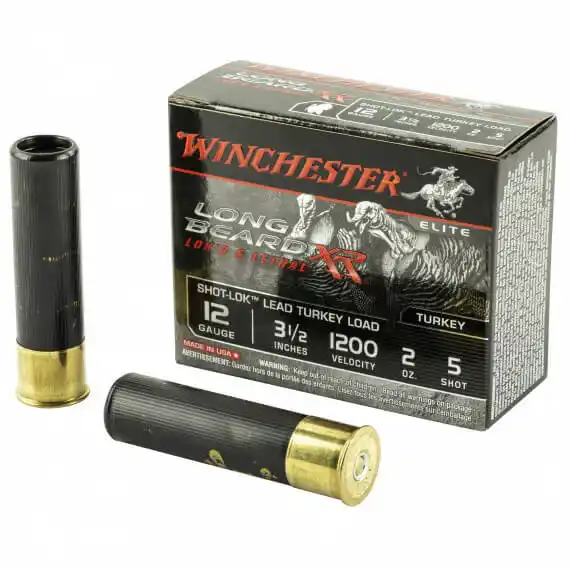 Winchester Long Beard XR 12 Gauge 3 1/2 #5 10 Rounds - Omaha Outdoors