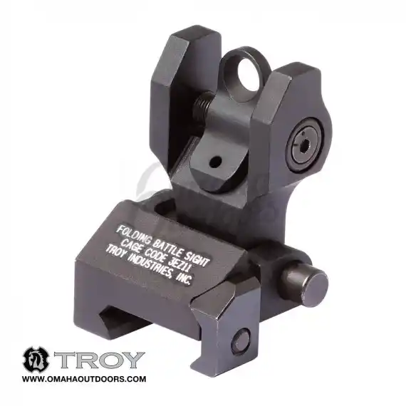 Troy Rear Folding Battle Sight - Omaha Outdoors