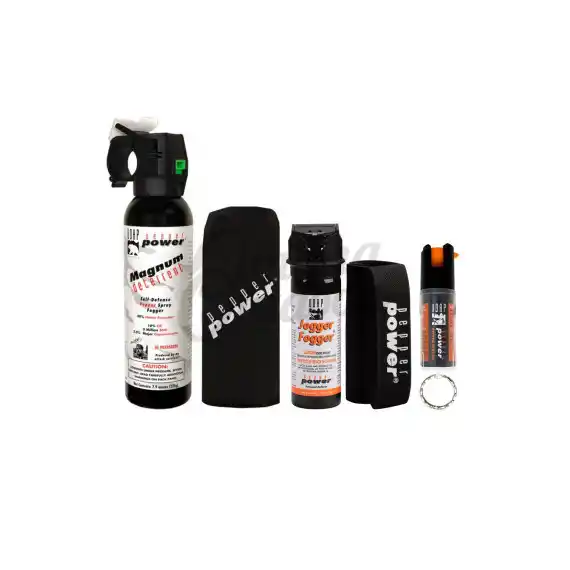 UDAP Pepper Power Bear Pepper Spray Deterrent with Griz Guard