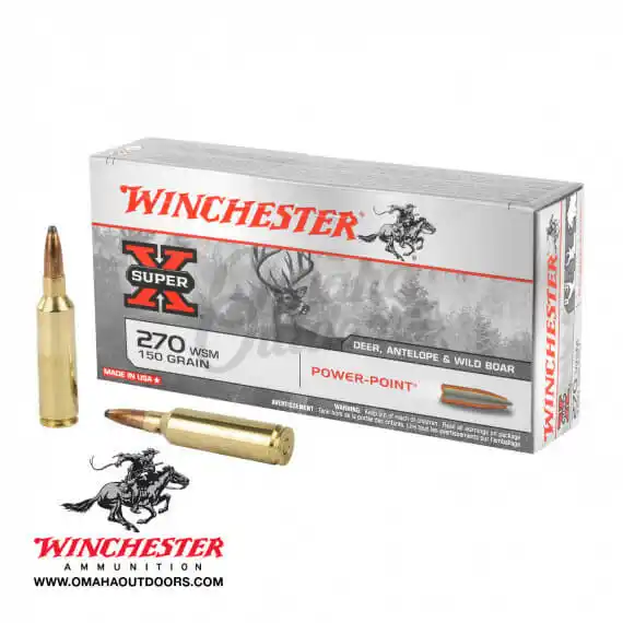 Winchester Super X 270 WSM 150 Grain - Omaha Outdoors