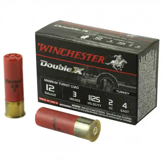 Winchester Double X Magnum Turkey Load 12 Gauge 3 Inch 4 Shot - Omaha 