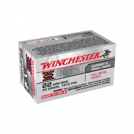 Winchester Super X 22 Win Mag 40 Grain - Omaha Outdoors