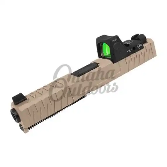 Zev Enhanced Socom Complete Upper Slide Glock Gen Fde Mm Dlc Barrel Rm Rmr Omaha Outdoors