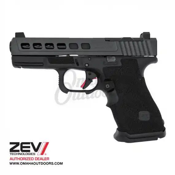 Zev Tech Mod Glock Gen Dragonfly Pistol Rd Mm Dlc Barrel Black Red Trigger Omaha Outdoors