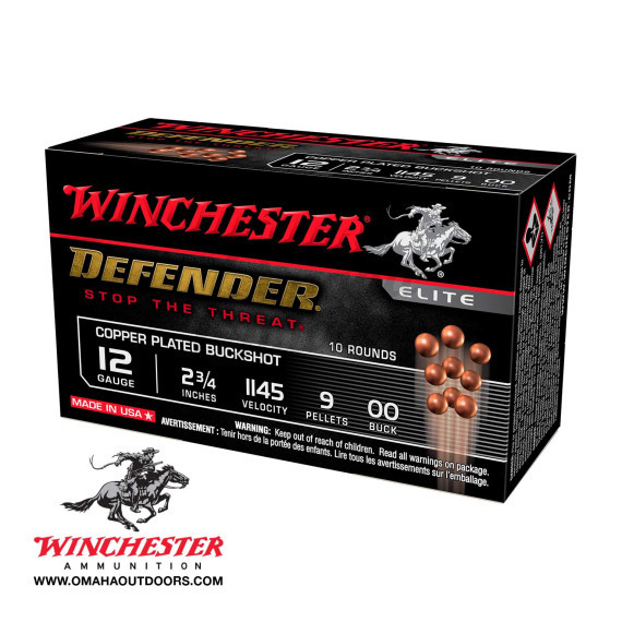 Winchester Defender 12 Gauge 00 Buck - Omaha Outdoors