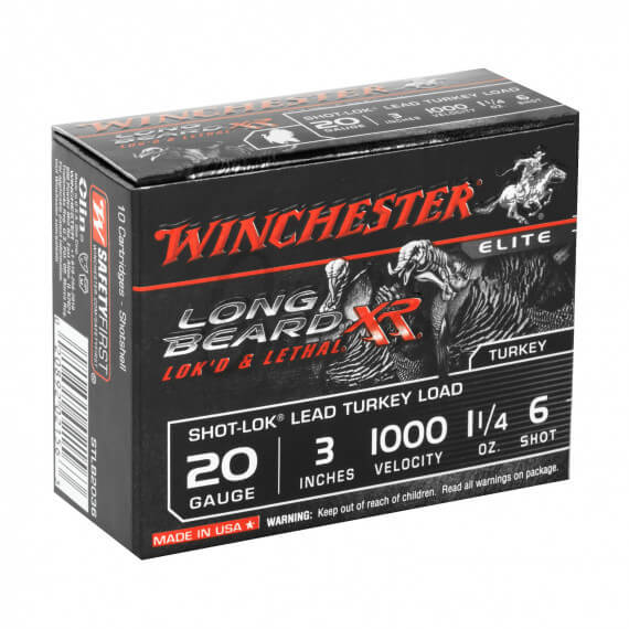 Winchester Long Beard XR 20 Gauge 6 Shot 10 Rounds - In Stock