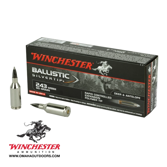 Winchester Ballistic Silvertip WSSM 95 Grain - Omaha Outdoors