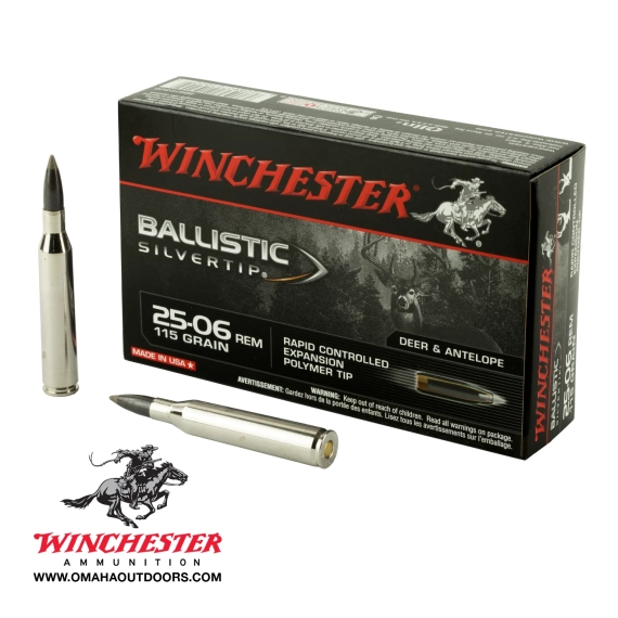 Winchester Ballistic Silvertip 25-06 - Omaha Outdoors