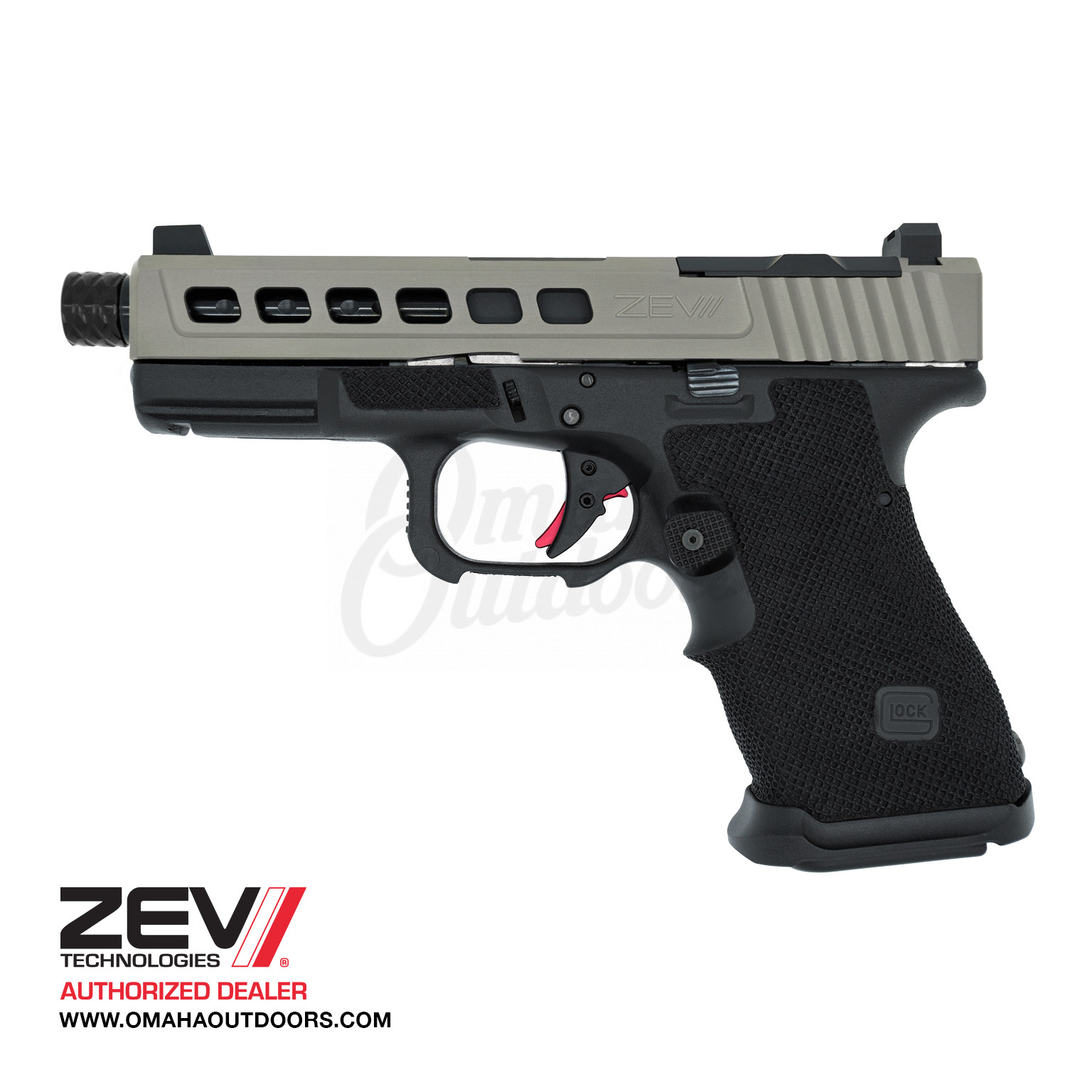 Zev Technologies Mod Glock Gen Dragonfly Rd Mm Pistol Gray