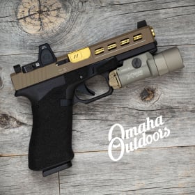 Glock Glock 17 Gen3 9mm 17rd Burnt Bronze RPLGLPI1750204-BB 573.39 $  physical New Glock Pistols Oakland Tactical Guns Firearms Shooting