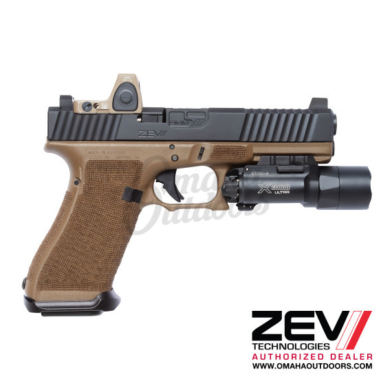 ZEV Mod Glock 17 Gen 4 FDE RM06 X300U-A - Omaha Outdoors