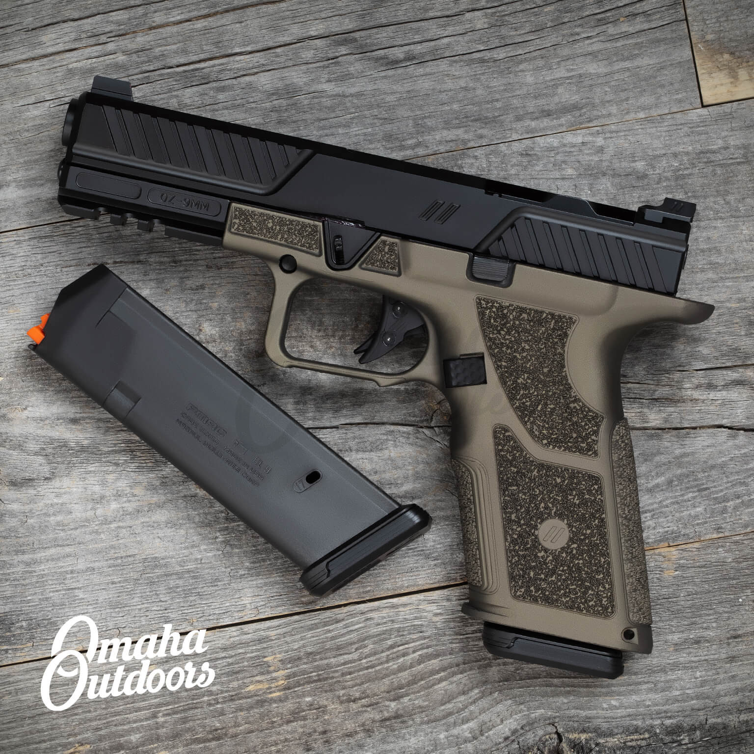 Zev Oz9 Combat Standard Gamma Bronze With Night Sights - Omaha Outdoors