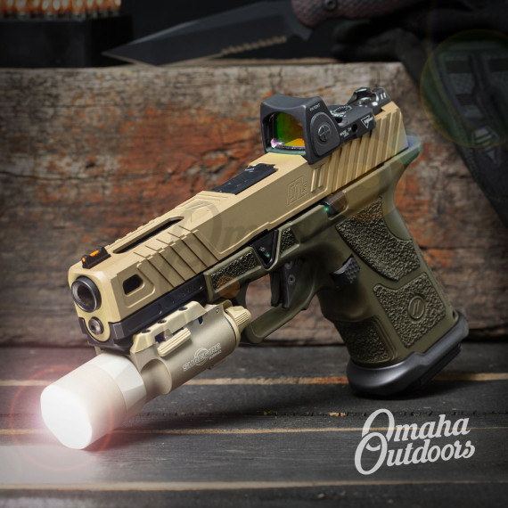 ZEV OZ9 Covert OD Green / FDE RM06 X300U-A - Omaha Outdoors