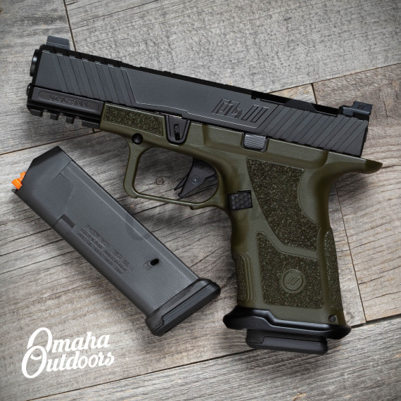 Zev Oz9c Elite Od Green Night Sights - Omaha Outdoors