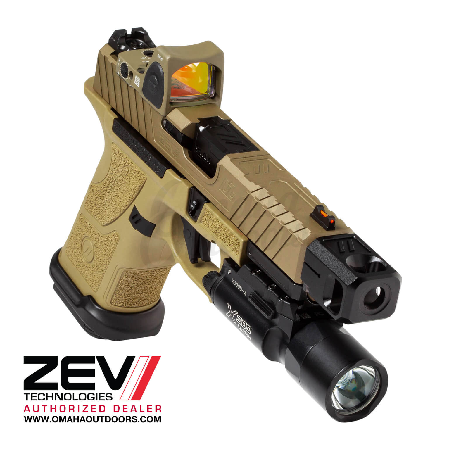 Zev Oz9c Roland Special Full Fde 15 Round Pistol Rm06 X300u A Omaha